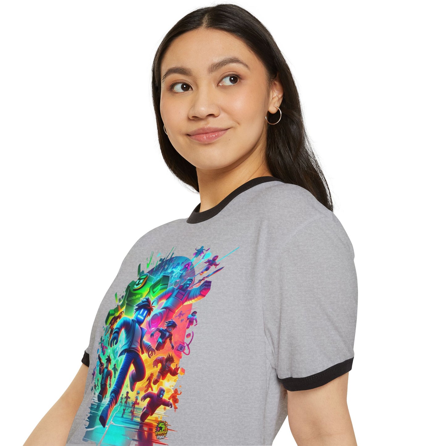 Roblox T Shirt for All Ages | Roblox Adventure Tee | Roblox Fan Graphic T Shirt - High Quality Image