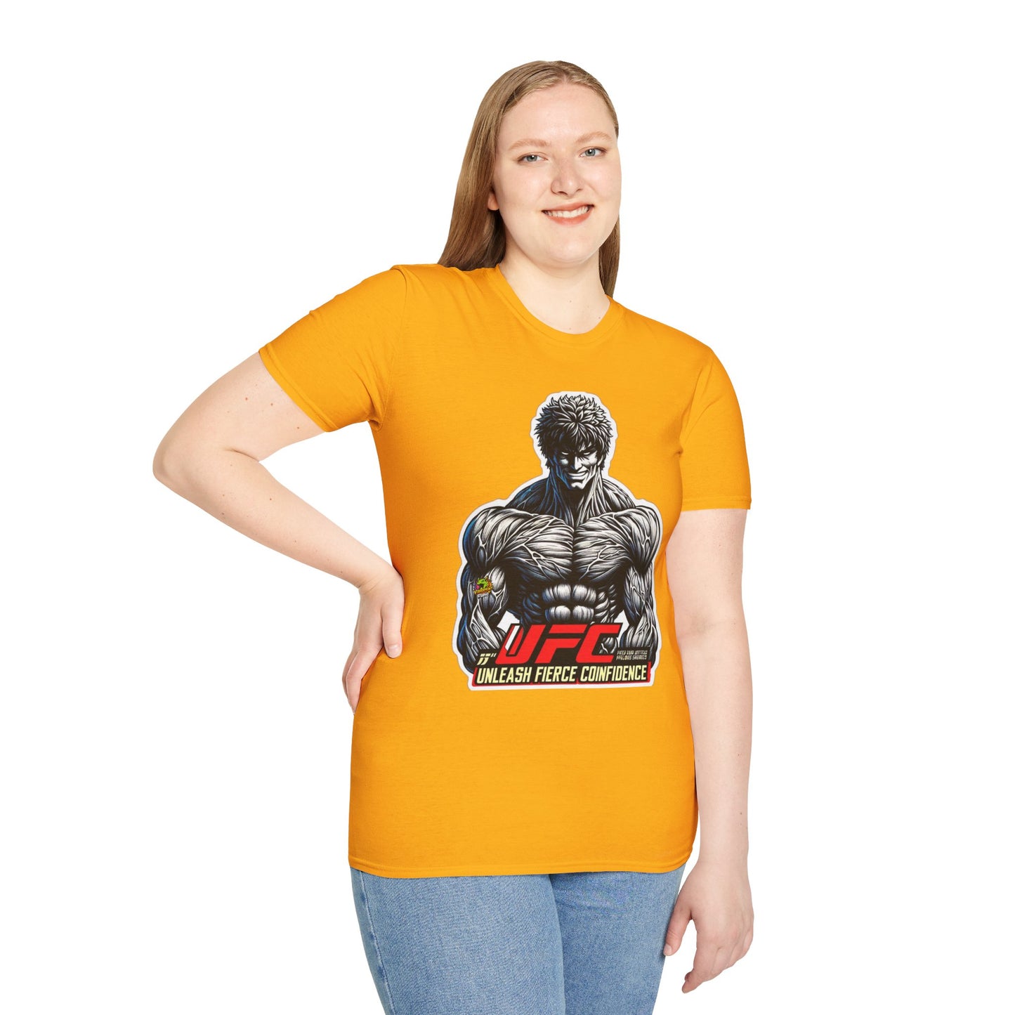 spooky season fashion - UFC T Shirt | Unleash Fierce Confidence | UFC Tee for Gym and Baki Anime Lovers - limited edition. limited edition vintage horror design. Order yours now and stand out with this exclusive piece!