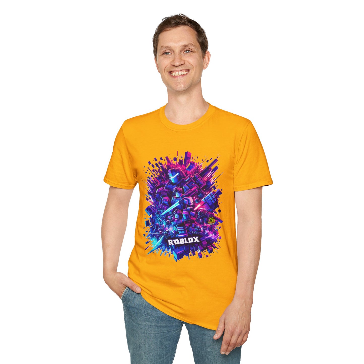 Universe - Roblox T-Shirt - Blocky Universe - premium material. perfect gift idea. Order yours now and stand out with this exclusive piece!