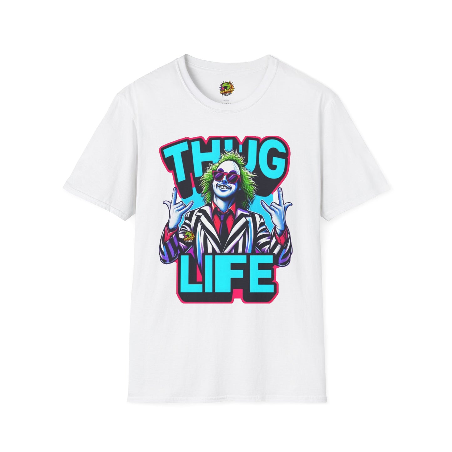 Beetlejuice - Beetlejuice Shirt | Thug Life Halloween Graphic Tee | Spooky Beetlejuice T-Shirt - premium material. perfect gift idea. Order yours now and stand out with this exclusive piece!