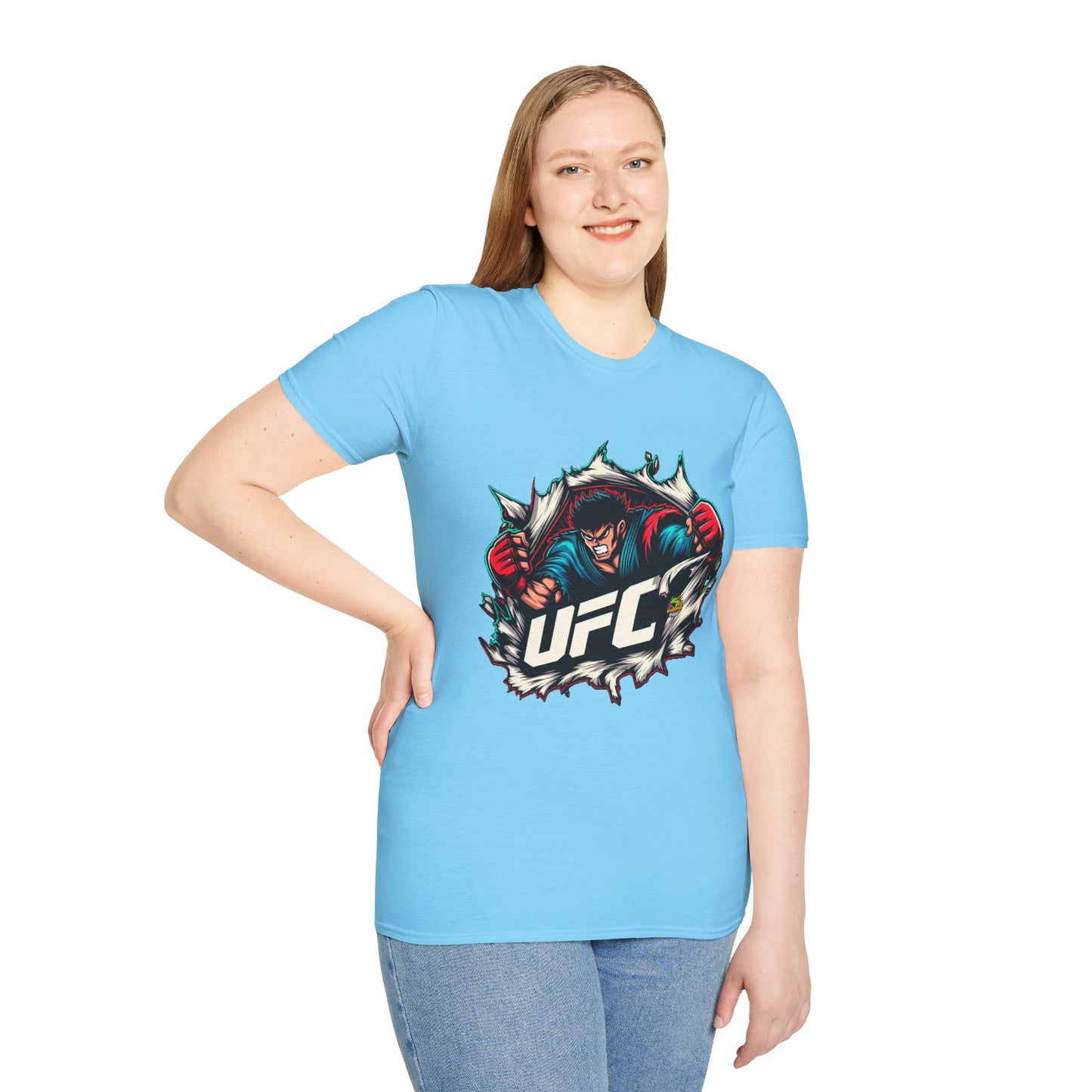 UFC T Shirt | Unleash Fierce Confidence | UFC Tee for Gym & Anime Fans