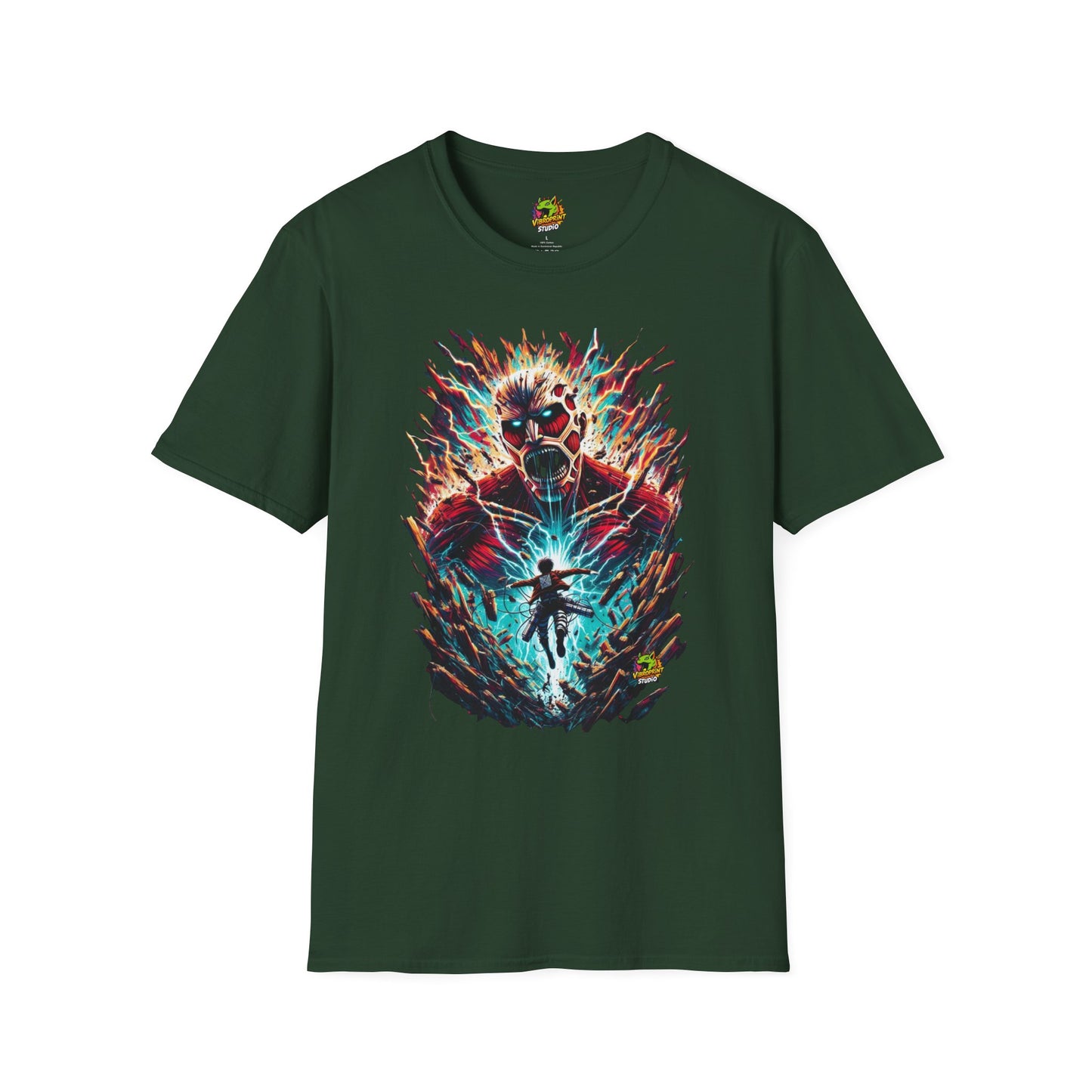 Titan’s - Eren Yeager Titan’s Final Stand Tee | Attack on Titan Shirt | - premium material. limited stock. Order yours now and stand out with this exclusive piece!