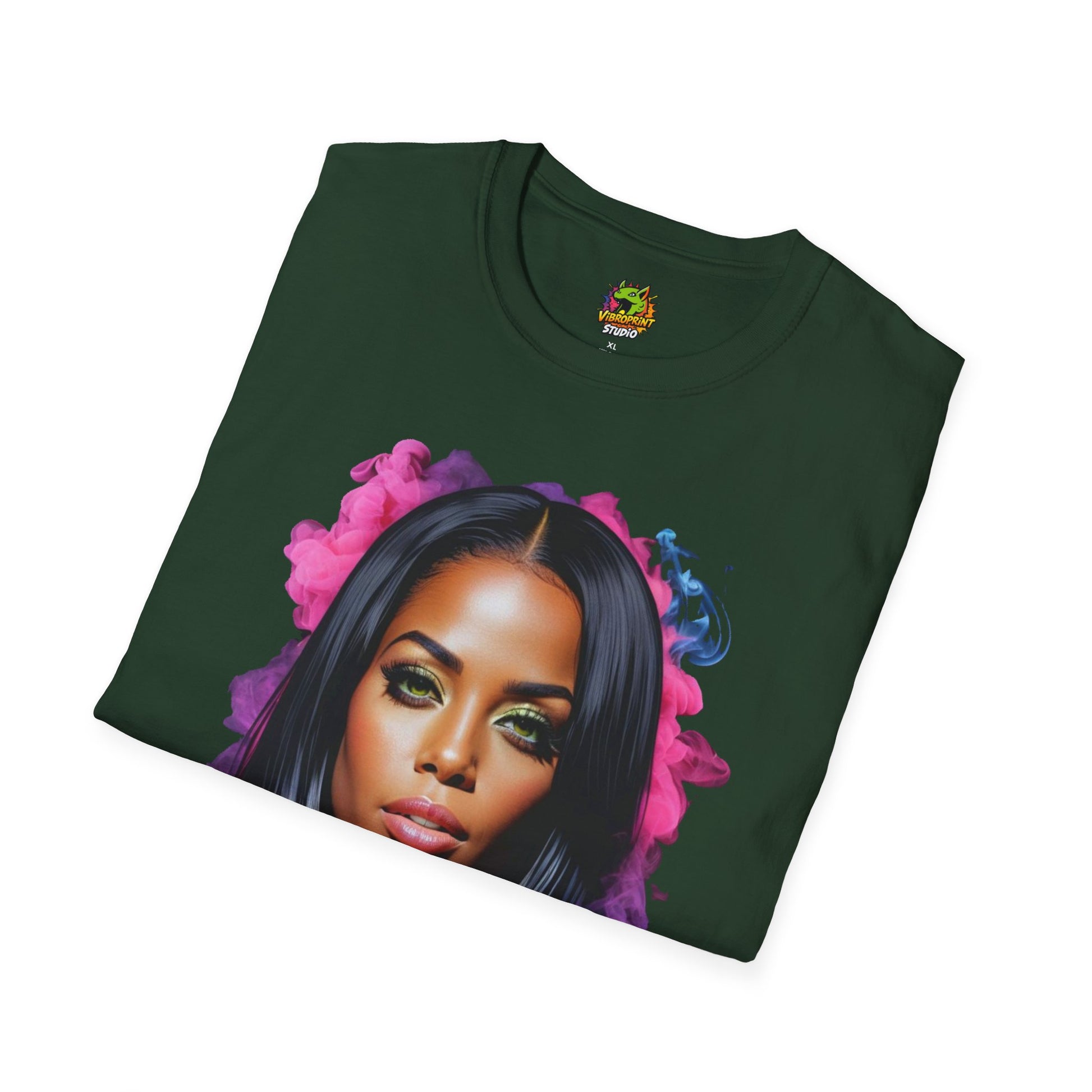 Honoring - Aaliyah shirt | Honoring the Queen of Urban Pop | Memorial Tribute to Aaliyah Dana Haughton - custom-made. limited stock. Order yours now and stand out with this exclusive piece!