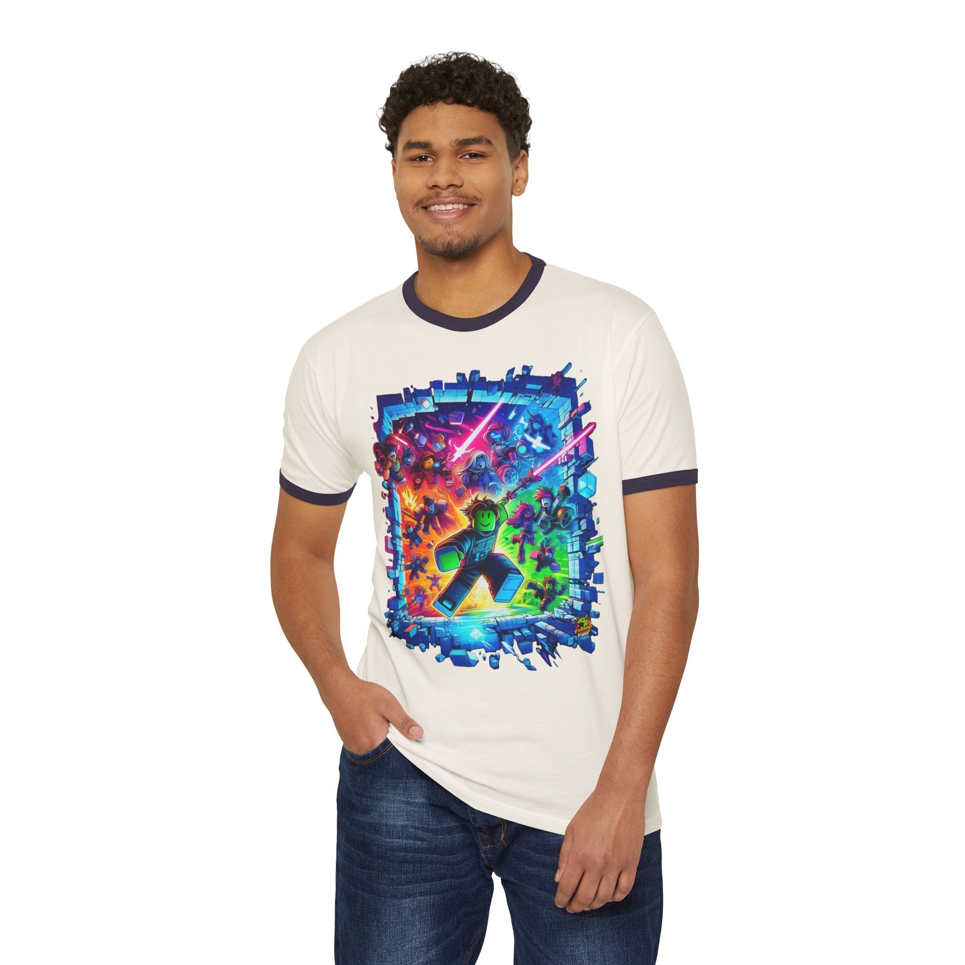 Roblox T Shirt for Fans of All Ages | Roblox Graphic Tee | Roblox Adventure Shirt - High Quality Image