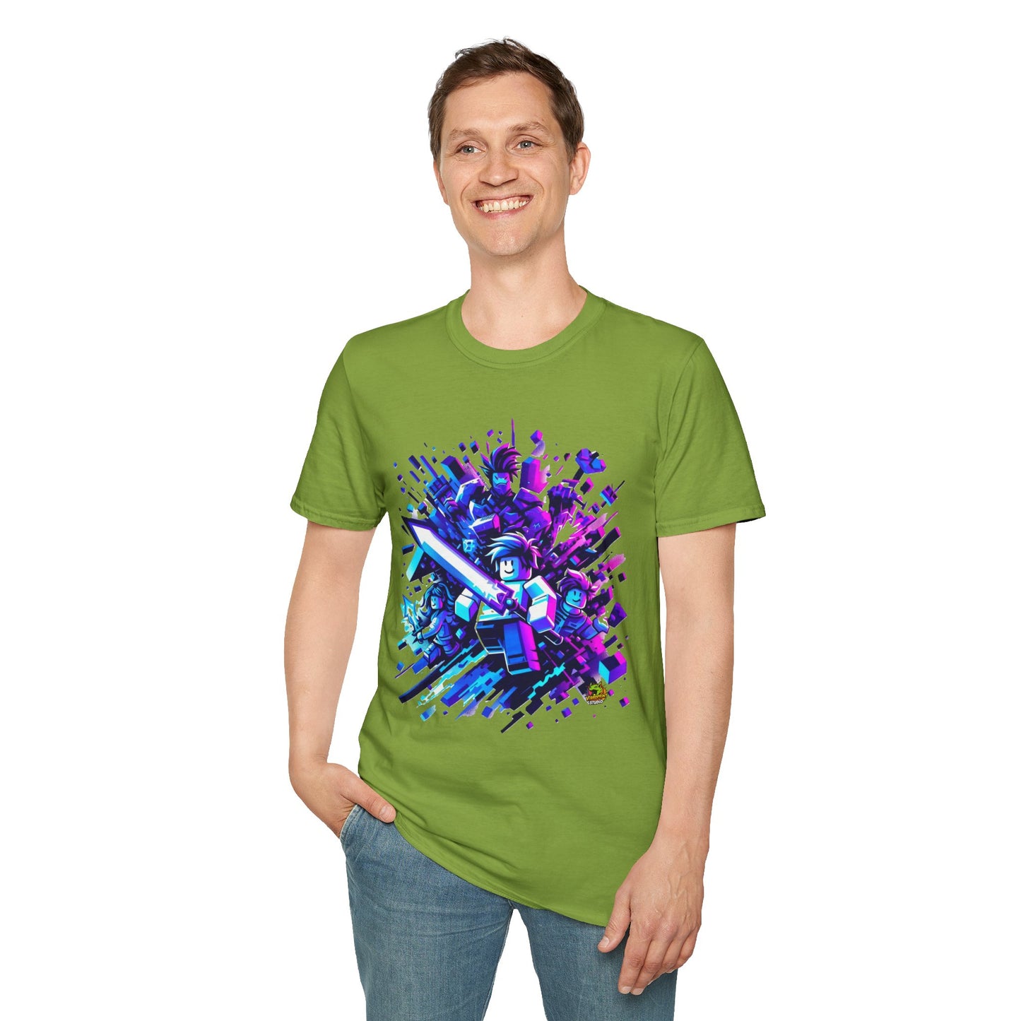 exclusive - Roblox T-Shirt - Builder's Adventure - custom-made. perfect gift idea. Order yours now and stand out with this exclusive piece!