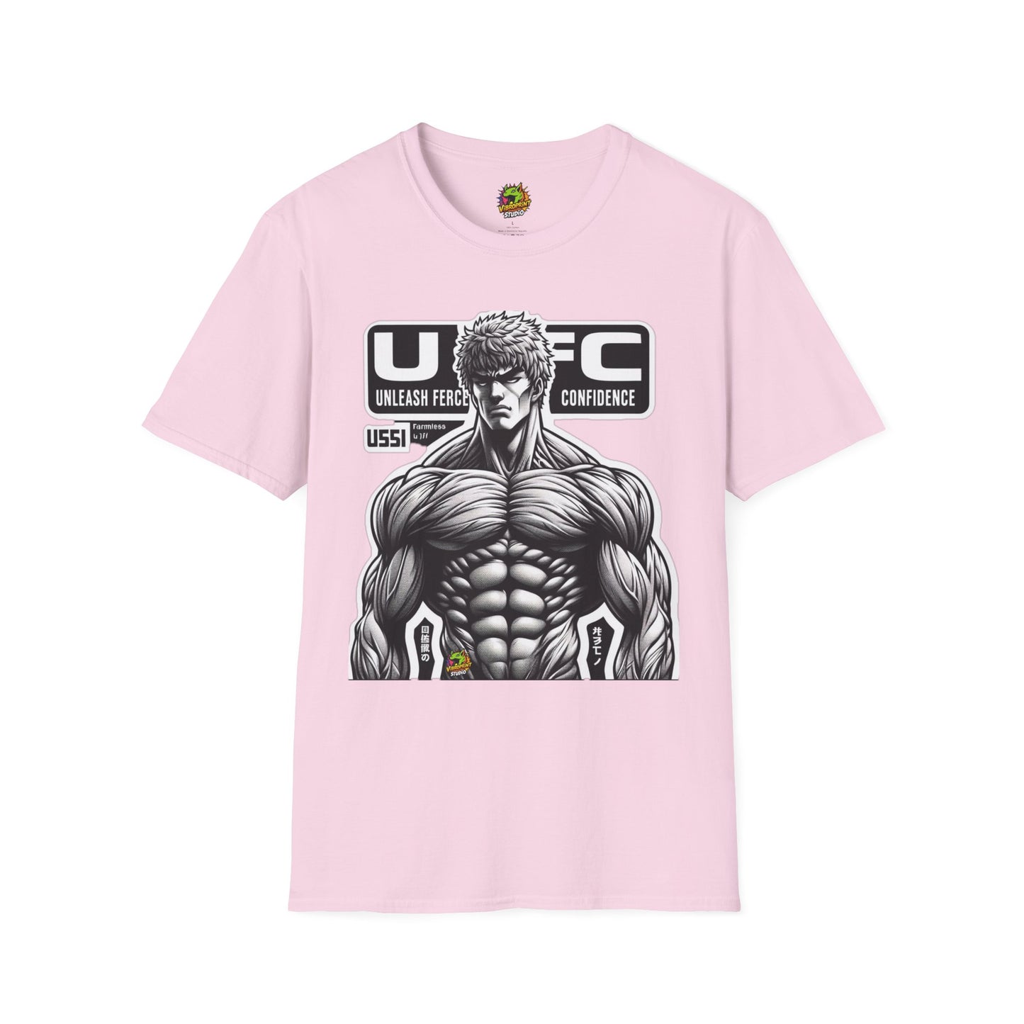 UFC T Shirt | Unleash Fierce Confidence | UFC Tee Inspired by Baki Anime T Shirt for Fitness Lovers