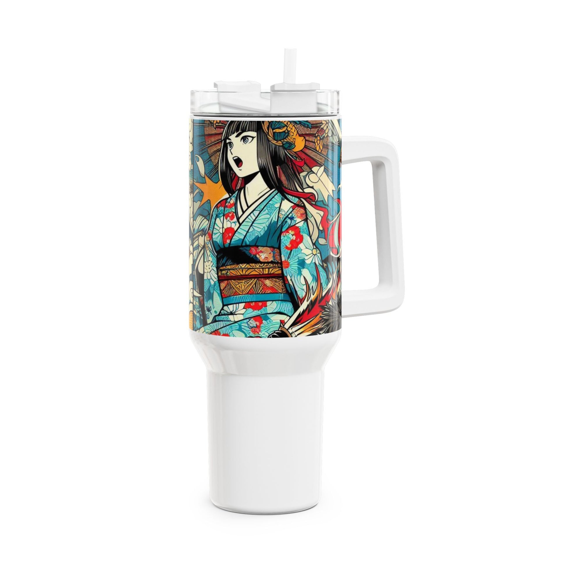 Drinkware - Stanley Tumbler | Colorful Anime and Comics Drinkware for Gamers | Geek Tumbler - premium material. limited stock. Order yours now and stand out with this exclusive piece!