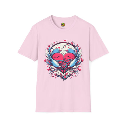 Front: Valentine's Day Unisex Softstyle T-Shirt