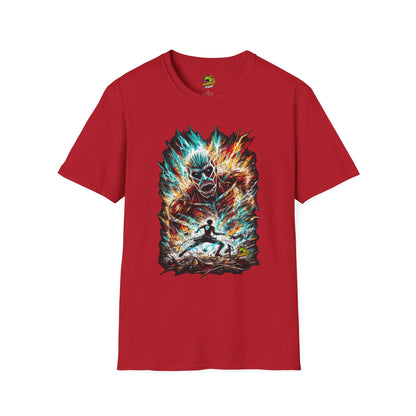 no - Eren Yeager Titan’s Power Tee | Attack on Titan Shirt | Shingeki no - custom-made. perfect gift idea. Order yours now and stand out with this exclusive piece!