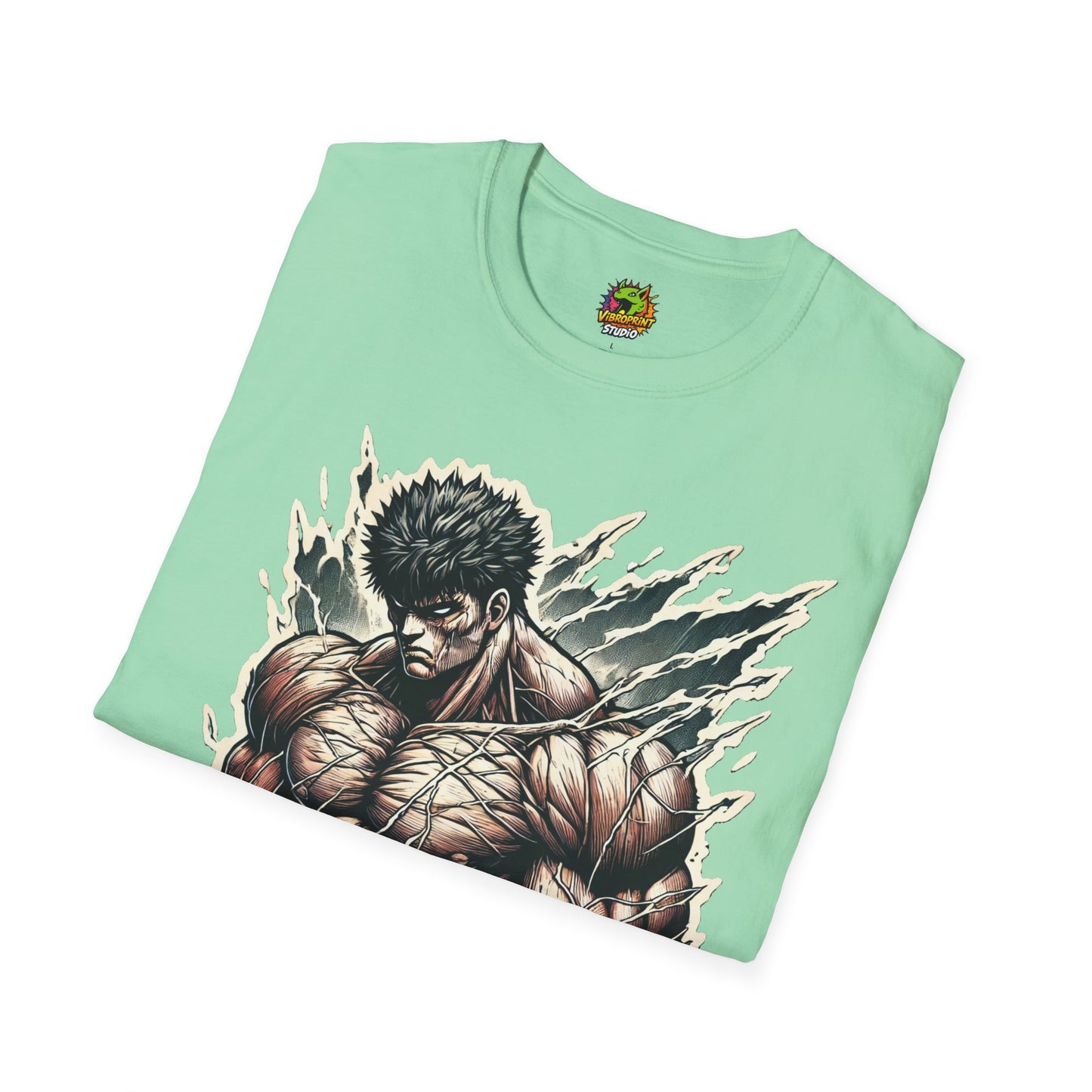 UFC T Shirt | Unleash Fierce Confidence | Motivational UFC Tee with Baki Anime Influence