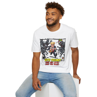 Trump - They're Eating the Dogs Shirt | Political Humor Graphic Tee | Satire Trump Election T-Shirt - premium material. perfect gift idea. Order yours now and stand out with this exclusive piece!