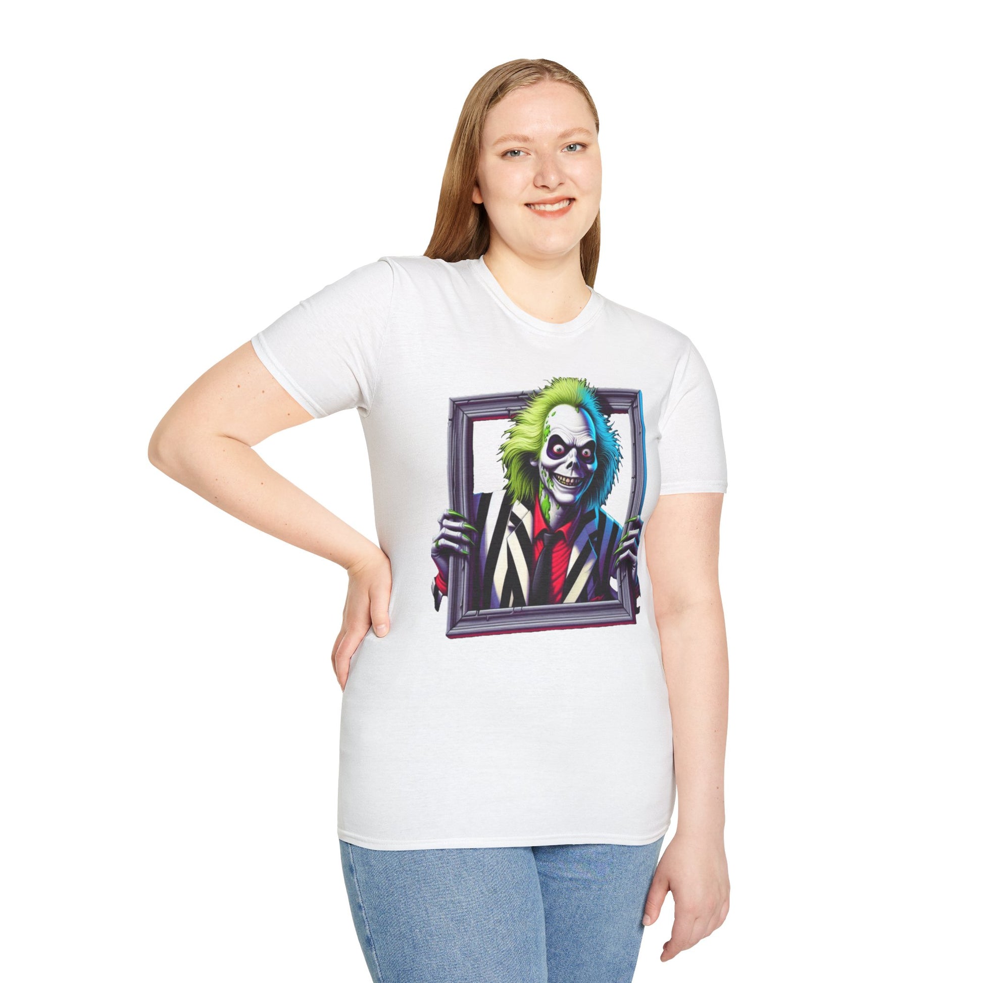 Inspired - Beetlejuice Shirt | Beetlejuice Halloween Tee | Beetlejuice Inspired Tee | Funny Beetlejuice Shirt - premium material. limited stock. Order yours now and stand out with this exclusive piece!