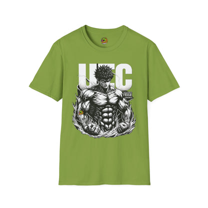 Anime - UFC T Shirt | Unleash Fierce Confidence | UFC Tee for Fitness and Baki Anime Fans - premium material. limited stock. Order yours now and stand out with this exclusive piece!