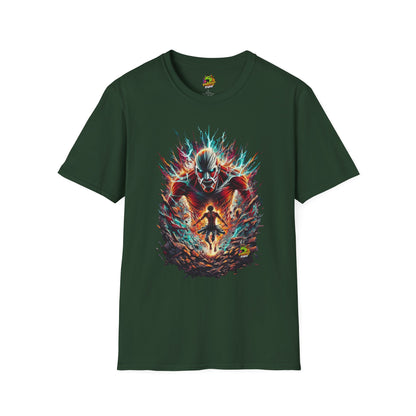 Tee - Eren Yeager Titan’s Rebellion Tee | Attack on Titan Shirt | Shingeki - custom-made. limited stock. Order yours now and stand out with this exclusive piece!