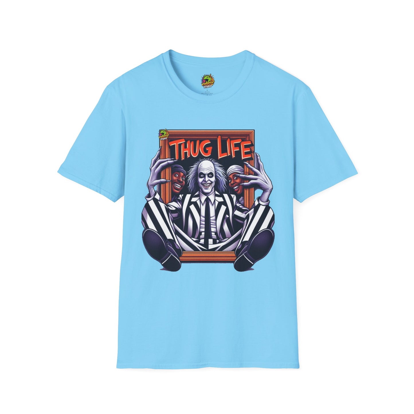 Beetlejuice - Beetlejuice Shirt | Thug Life Graphic Tee | Funny Halloween Beetlejuice T-Shirt - premium material. limited stock. Order yours now and stand out with this exclusive piece!