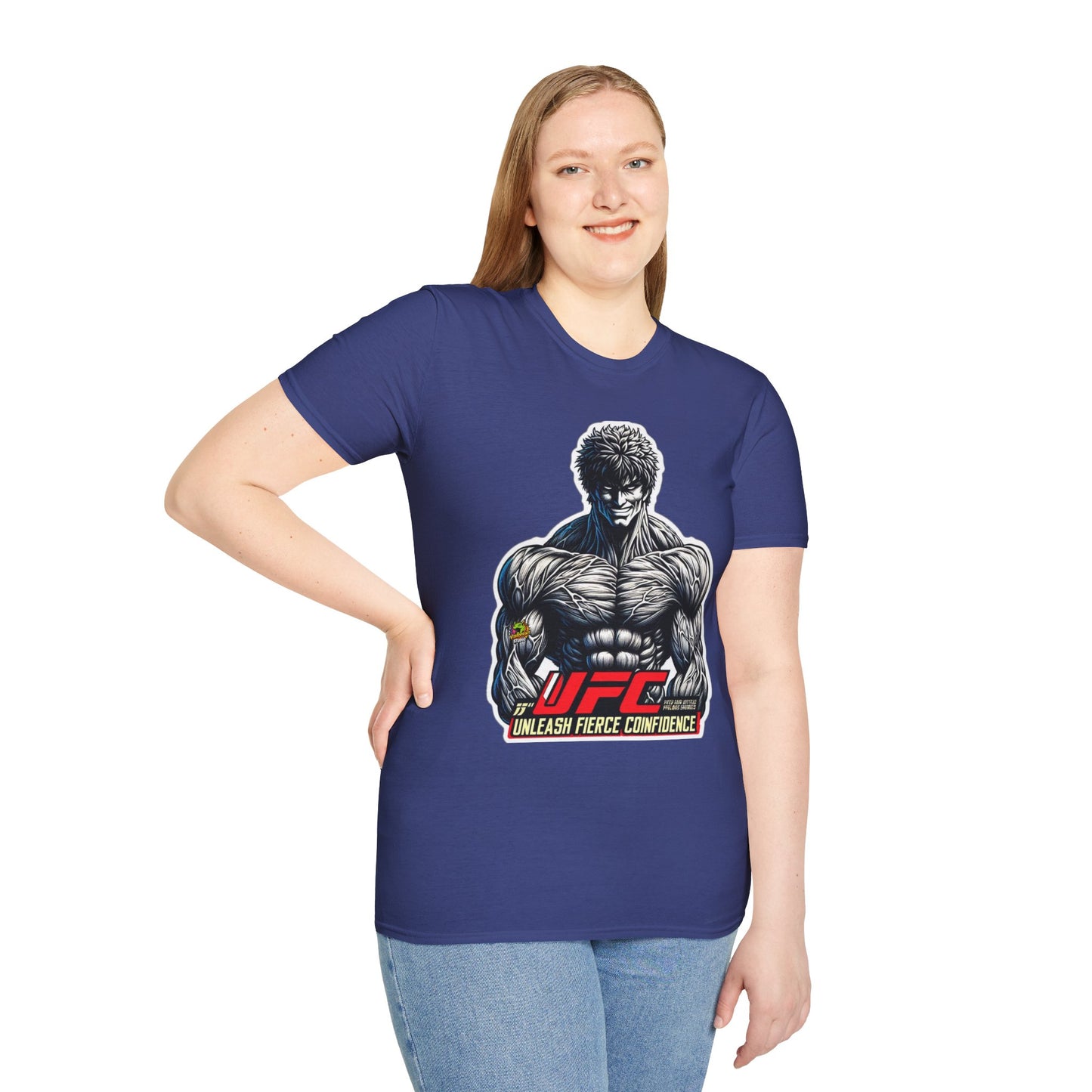 UFC T Shirt | Unleash Fierce Confidence | UFC Tee for Gym and Baki Anime Lovers