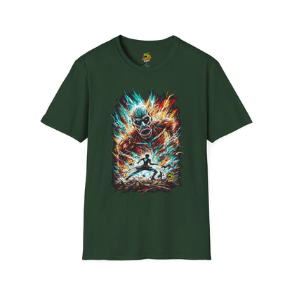 | - Eren Yeager Titan’s Power Tee | Attack on Titan Shirt | Shingeki no - custom-made. perfect gift idea. Order yours now and stand out with this exclusive piece!