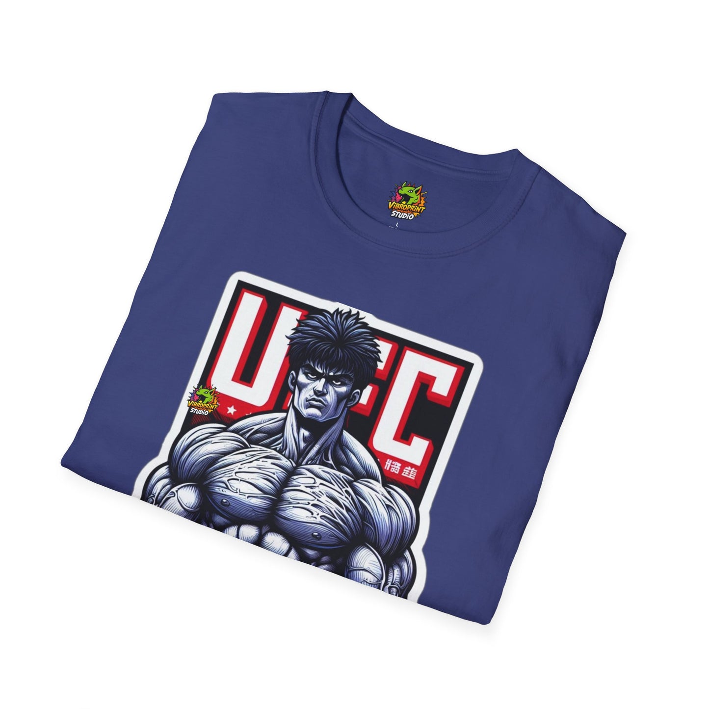 UFC T Shirt | Unleash Fierce Confidence | Motivational UFC Tee with Baki Anime Strength