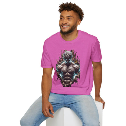 UFC T Shirt | Unleash Fierce Confidence | UFC Tee with Baki Anime Strength for Athletes