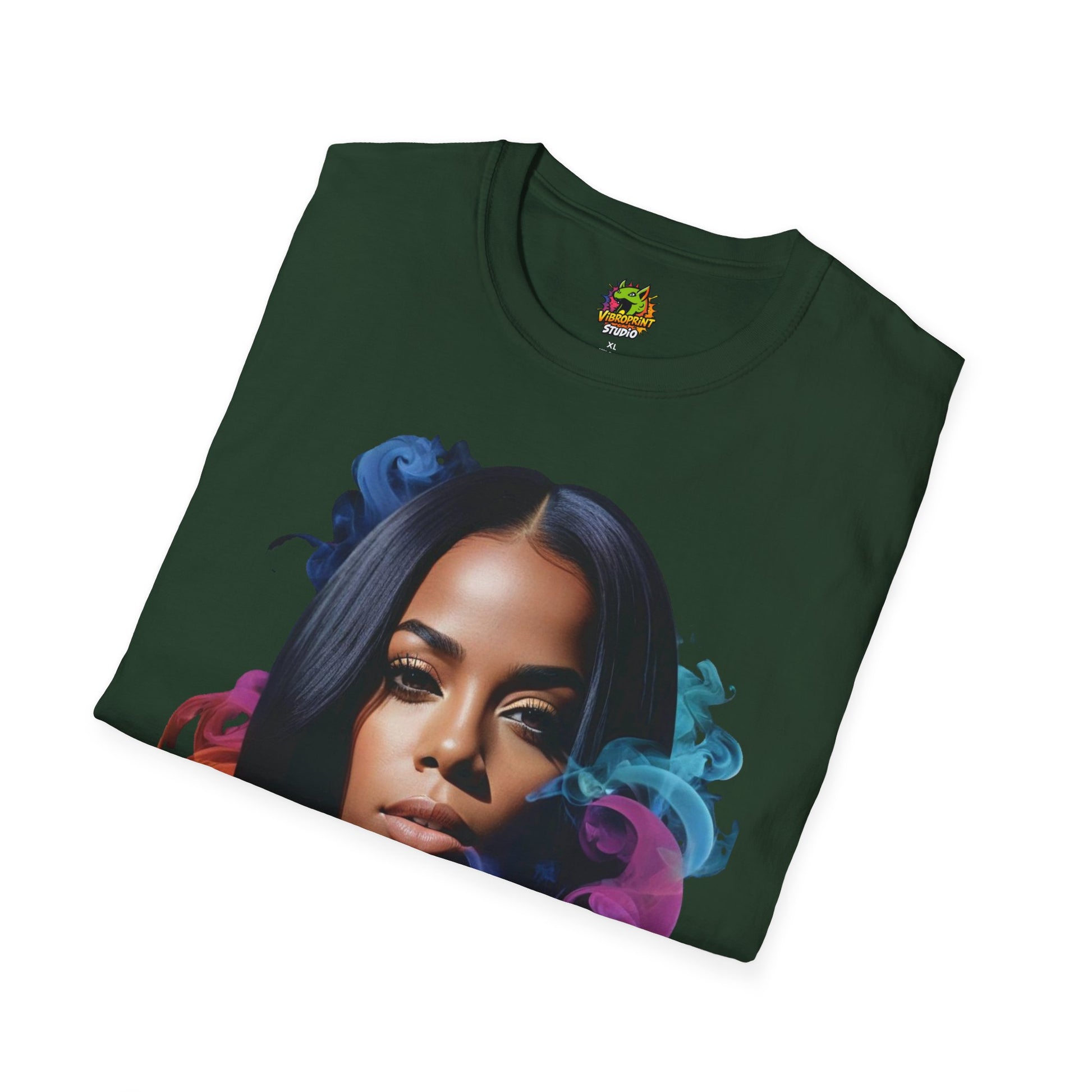 shirt - Aaliyah shirt | Remembering a Legend | Memorial Tribute to the Princess of R&B - custom-made. perfect gift idea. Order yours now and stand out with this exclusive piece!