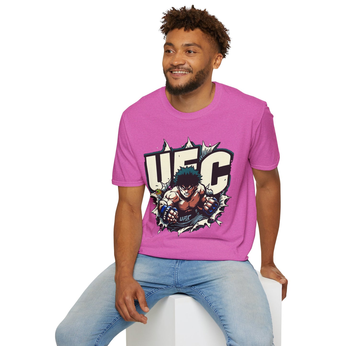 UFC T Shirt | Motivational Sport Tee | UFC Shirt for Gym & Anime Lovers