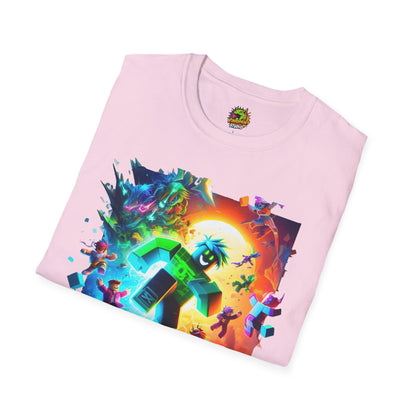 Roblox Kids T-Shirt | Trendy Roblox Avatar Graphic Tee | Roblox Clothing for Boys & Girls | Cool Roblox Gift