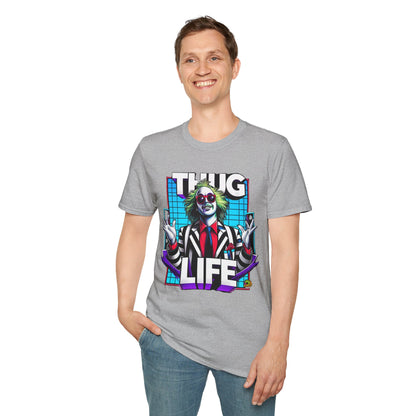 & - Beetlejuice Shirt | Funny Thug Life Graphic Tee | Halloween Beetlejuice T-Shirt for Men & Women - premium material. perfect gift idea. Order yours now and stand out with this exclusive piece!