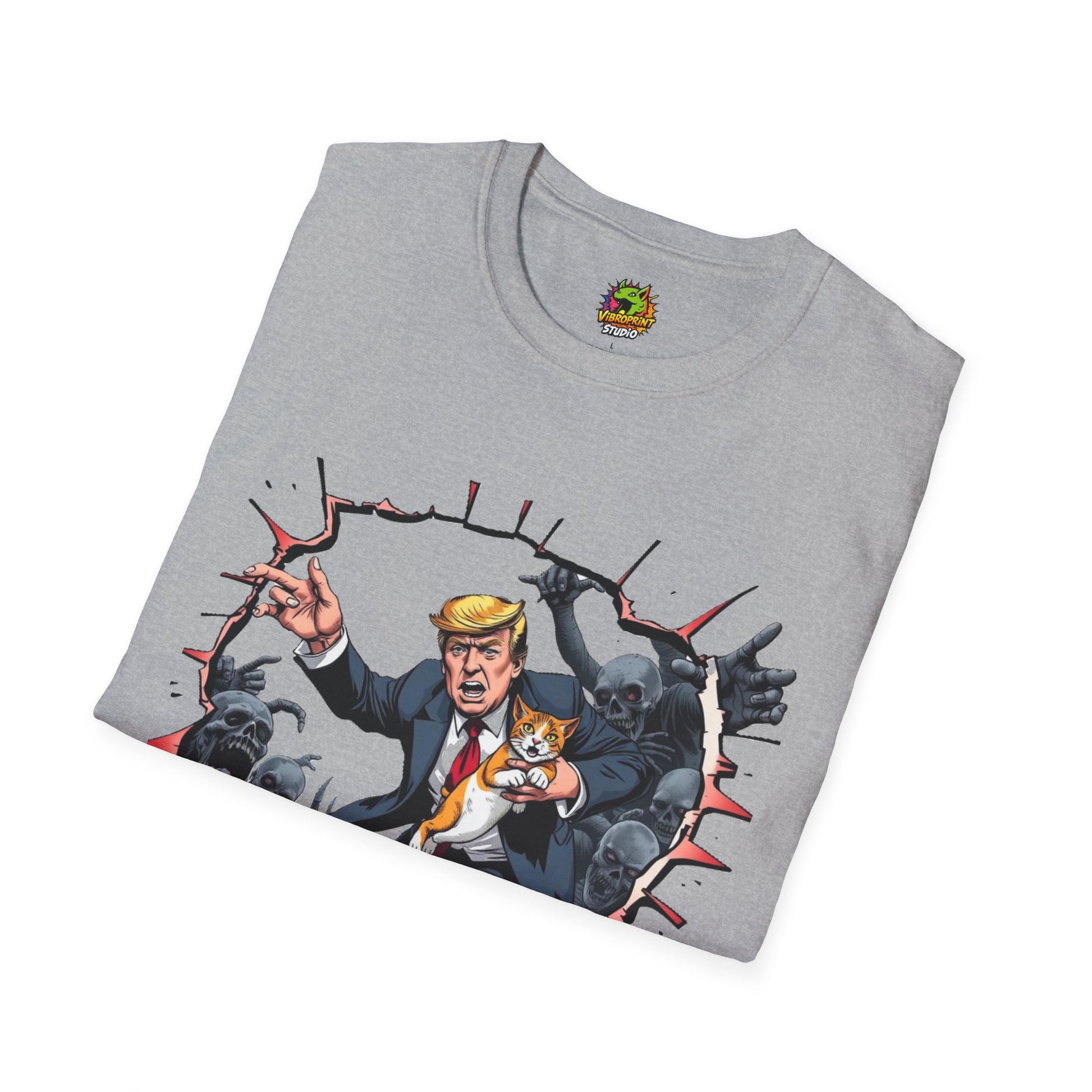 | - They're Eating the Dogs Shirt | Satirical Trump Election Tee | Funny Cats and Dogs T-Shirt - custom-made. perfect gift idea. Order yours now and stand out with this exclusive piece!