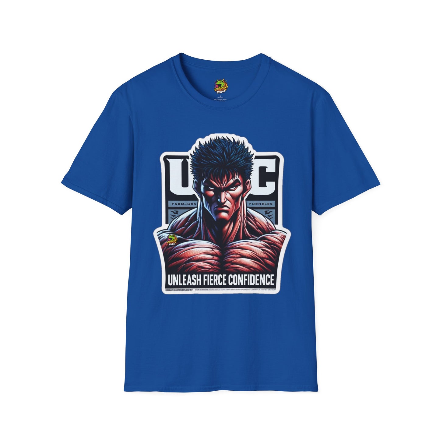 T - UFC T Shirt | Unleash Fierce Confidence | UFC Tee with Baki Anime Strength - premium material. perfect gift idea. Order yours now and stand out with this exclusive piece!