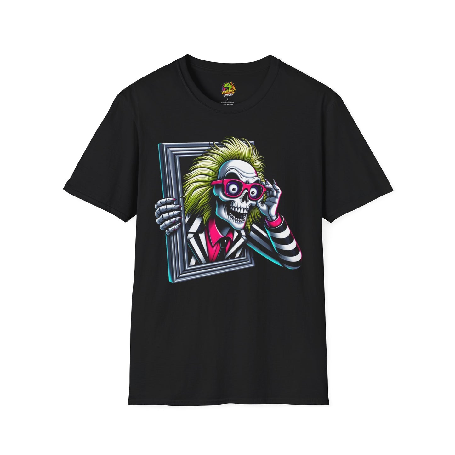 Beetlejuice Shirt | Spooky Beetlejuice Shirt | Beetlejuice Halloween Tee | Classic Beetlejuice Tee - High Quality Image