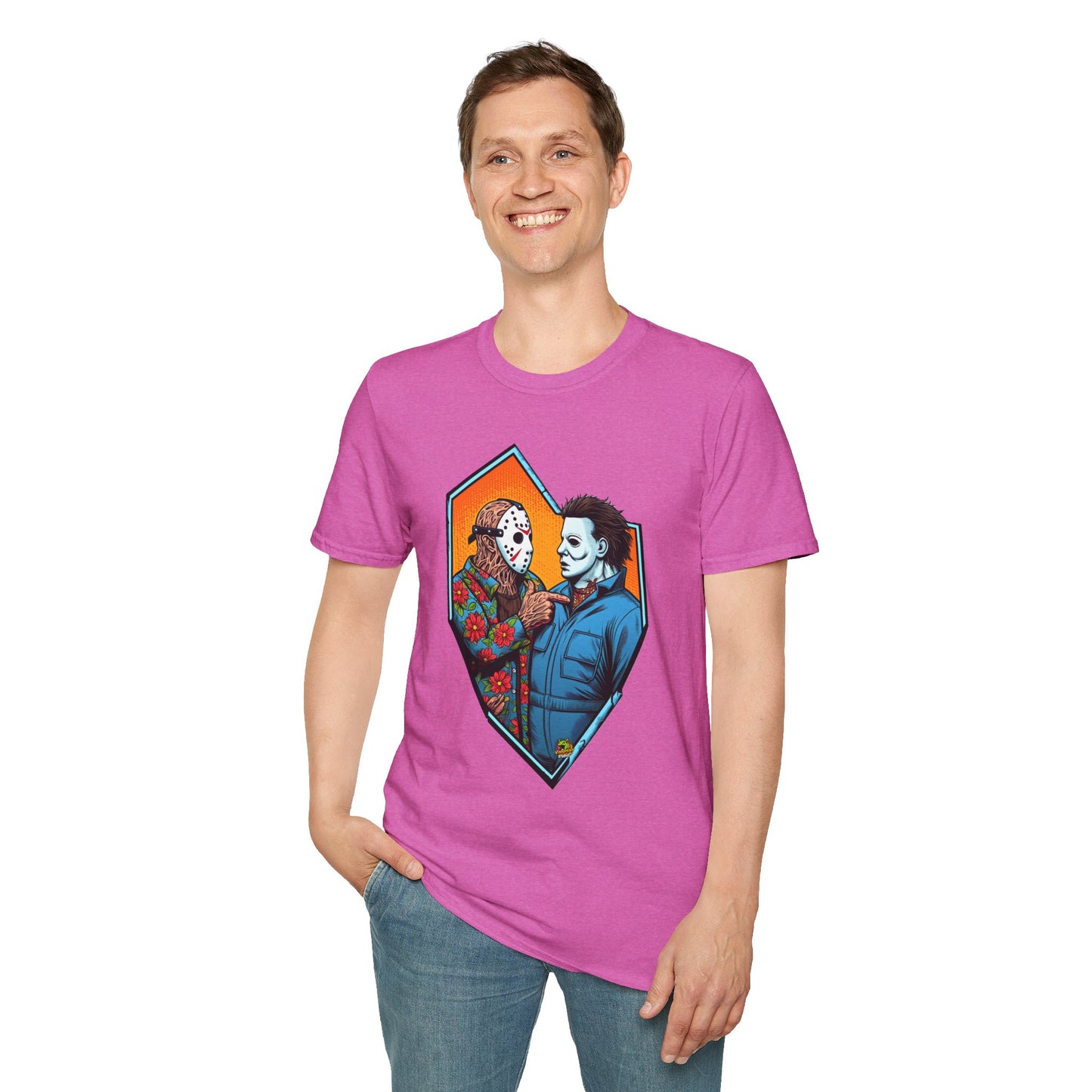 Michael Myers Vintage Shirt | Jason & Michael Funny Horror Tee