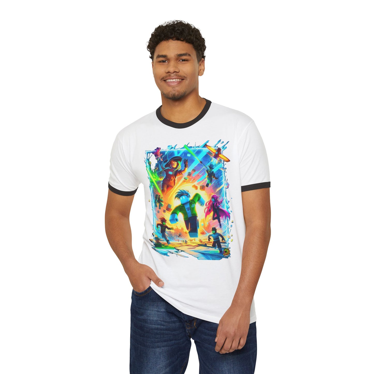 Roblox T Shirt for Gamers | Roblox Adventure Graphic Tee | Roblox T Shirt - High Quality Image