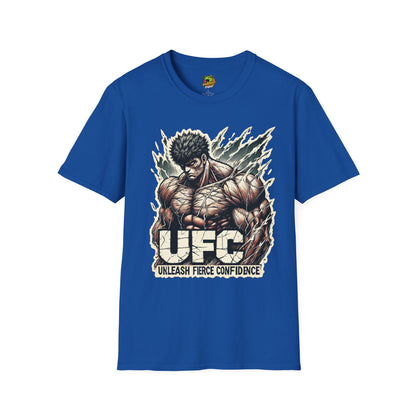 Influence - UFC T Shirt | Unleash Fierce Confidence | Motivational UFC Tee with Baki Anime Influence - premium material. perfect gift idea. Order yours now and stand out with this exclusive piece!