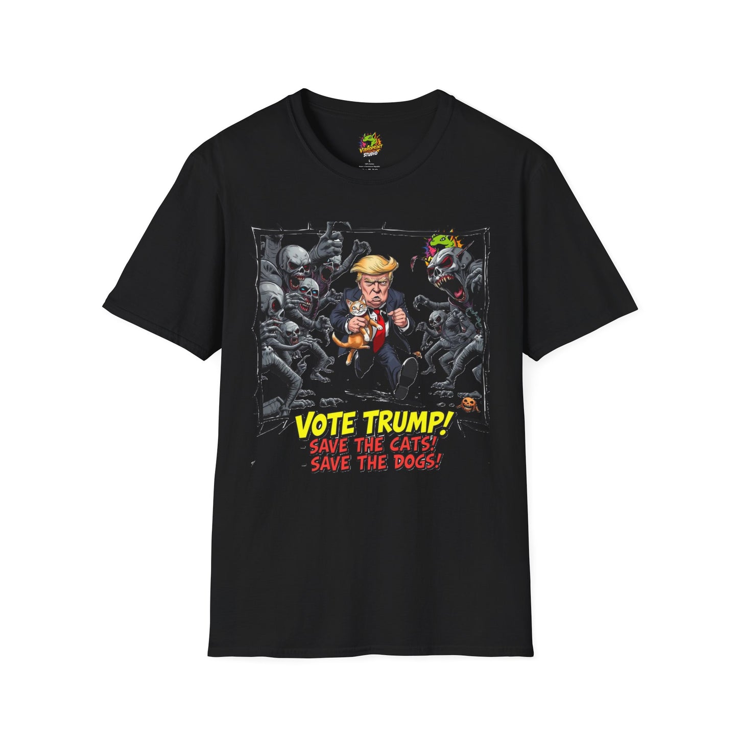 Humor - They're Eating the Dogs Shirt | Political Humor Graphic Tee | Satire Trump Election T-Shirt - premium material. limited stock. Order yours now and stand out with this exclusive piece!