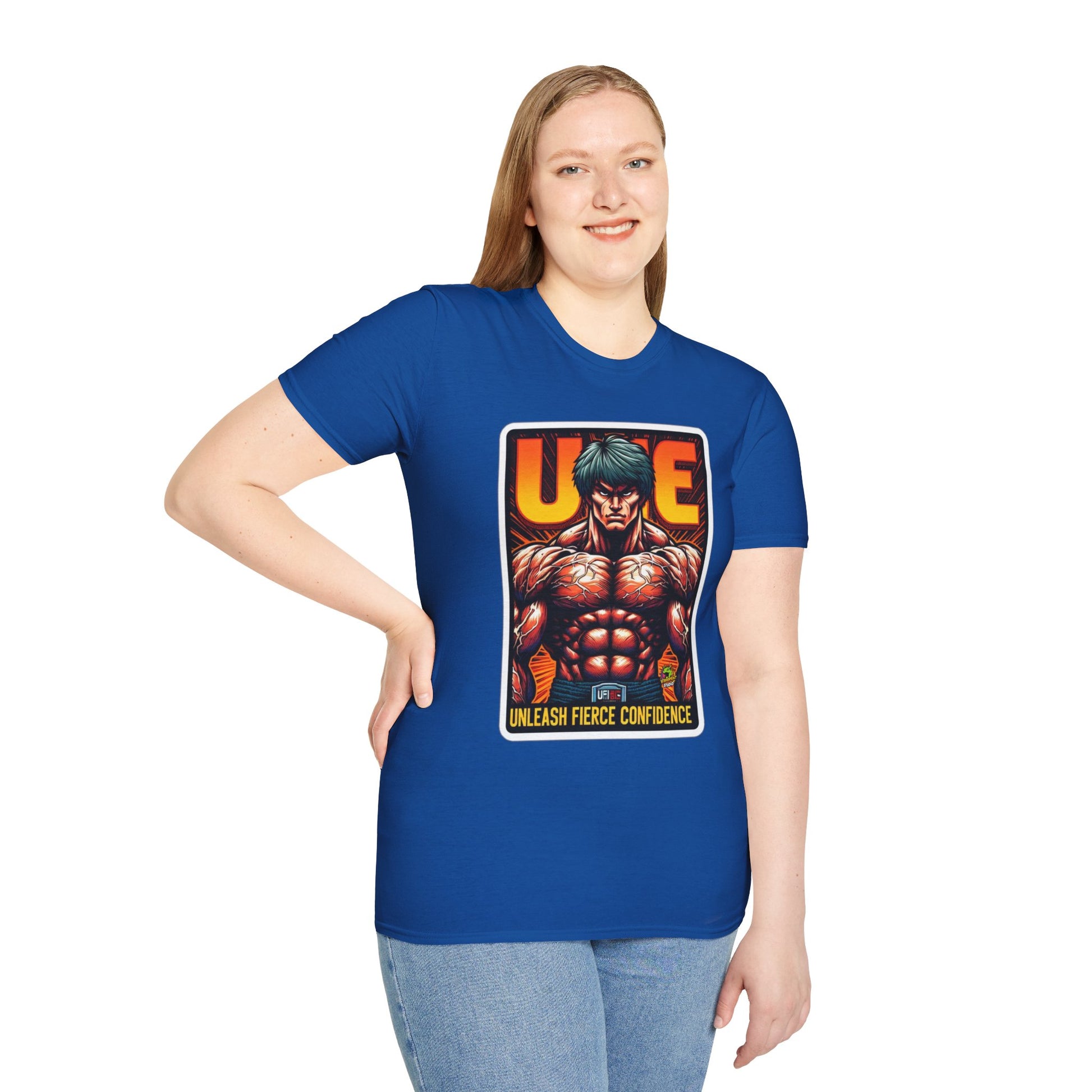 Fierce - UFC T Shirt | Unleash Fierce Confidence | Motivational UFC Tee for Gym & Baki Anime Fans - custom-made. limited stock. Order yours now and stand out with this exclusive piece!