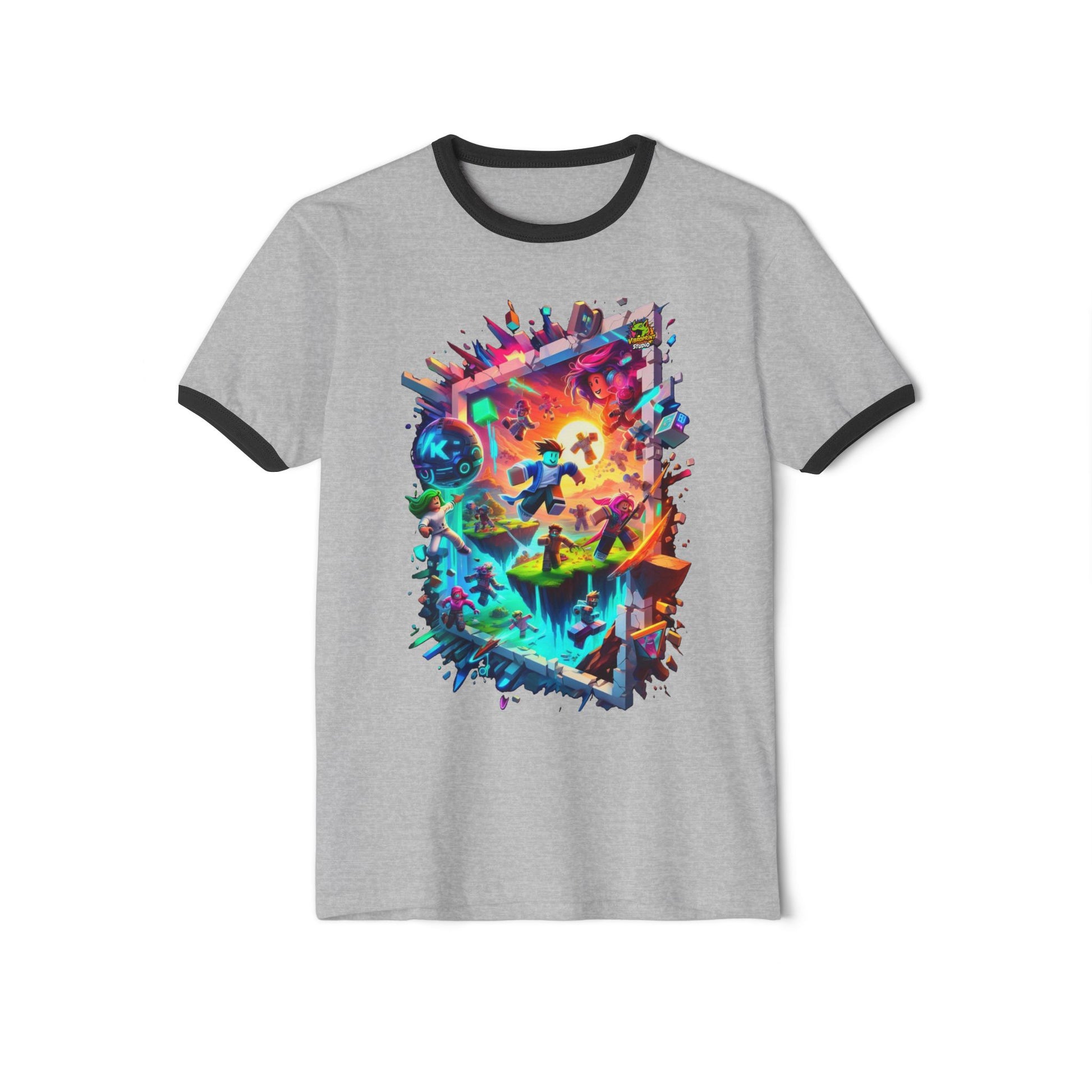 Roblox T Shirt for Gamers | Roblox Adventure Fan Tee | Roblox T Shirt for All Ages - High Quality Image