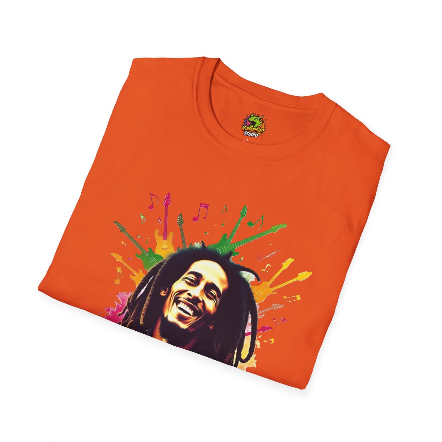 Marley - Bob Marley T-Shirt - Vibrant Rasta Energy - custom-made. limited stock. Order yours now and stand out with this exclusive piece!