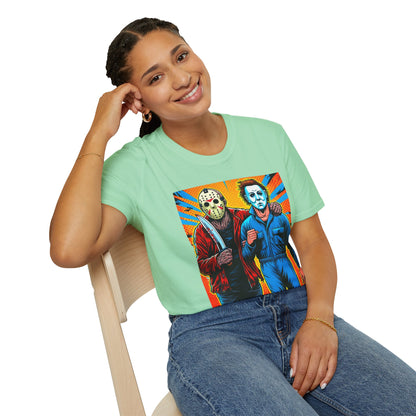 Michael - Jason Voorhees & Michael Myers Shirt | Funny Halloween Horror Tee - premium material. limited stock. Order yours now and stand out with this exclusive piece!