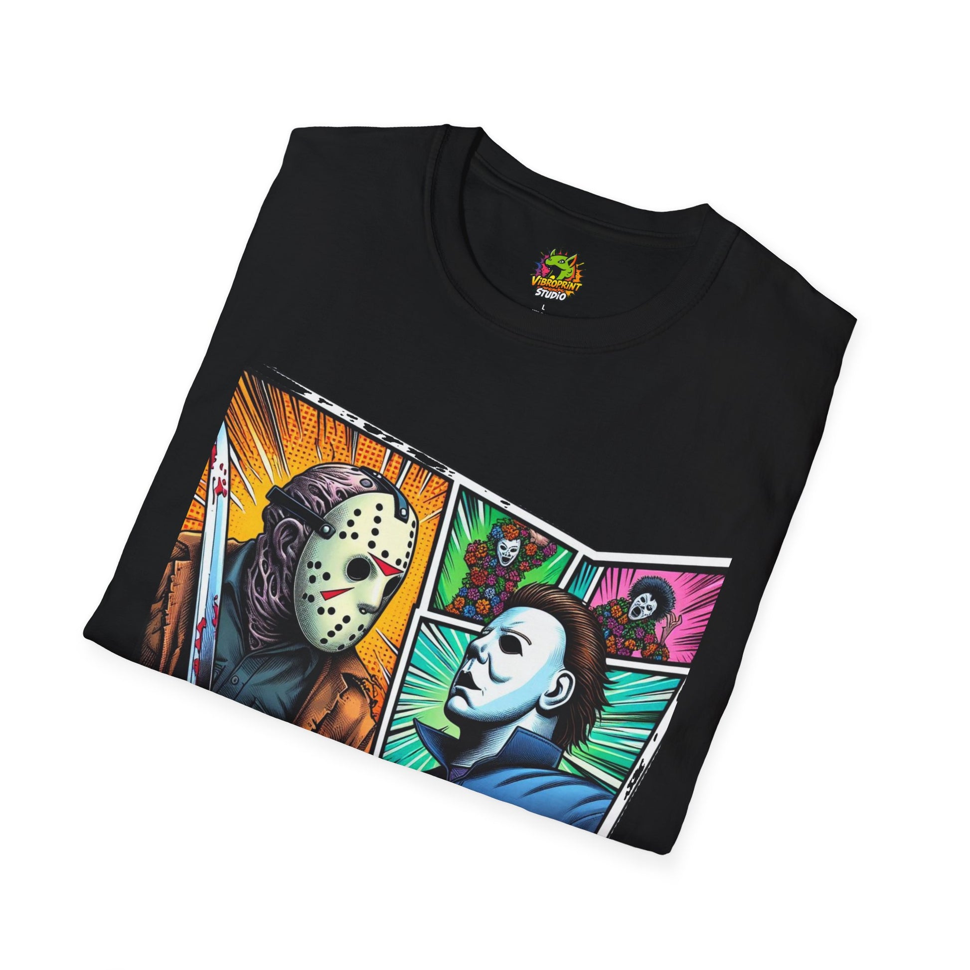 product - Jason Voorhees & Michael Myers Shirt | Funny Vintage Halloween Tee - premium material. perfect gift idea. Order yours now and stand out with this exclusive piece!