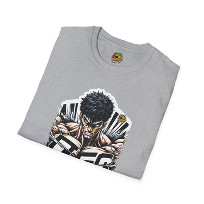 UFC T Shirt | Unleash Fierce Confidence | UFC Tee with Baki Anime Inspiration for Gym