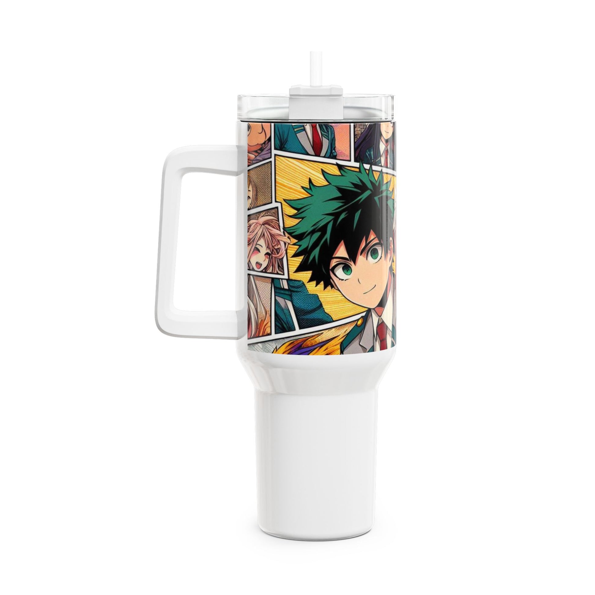 | - Stanley cup | Anime Geek Drinkware | Colorful Cartoon Tumbler for Fans - premium material. perfect gift idea. Order yours now and stand out with this exclusive piece!