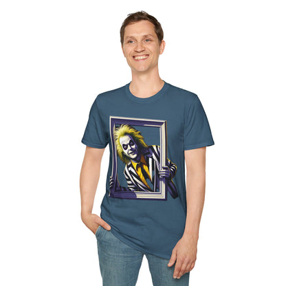 high-quality - Beetlejuice Shirt | Classic Beetlejuice Tee | Beetlejuice Graphic Shirt | Creepy Beetlejuice Tee - premium material. perfect gift idea. Order yours now and stand out with this exclusive piece!