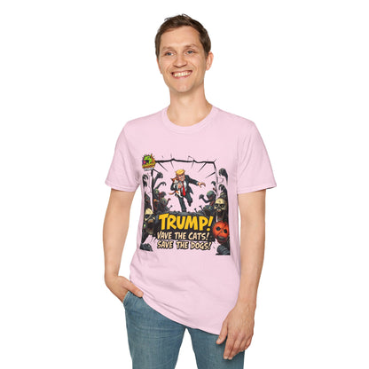 They're Eating the Dogs Tee | Trump Election Meme T-Shirt | Satirical Political Shirt