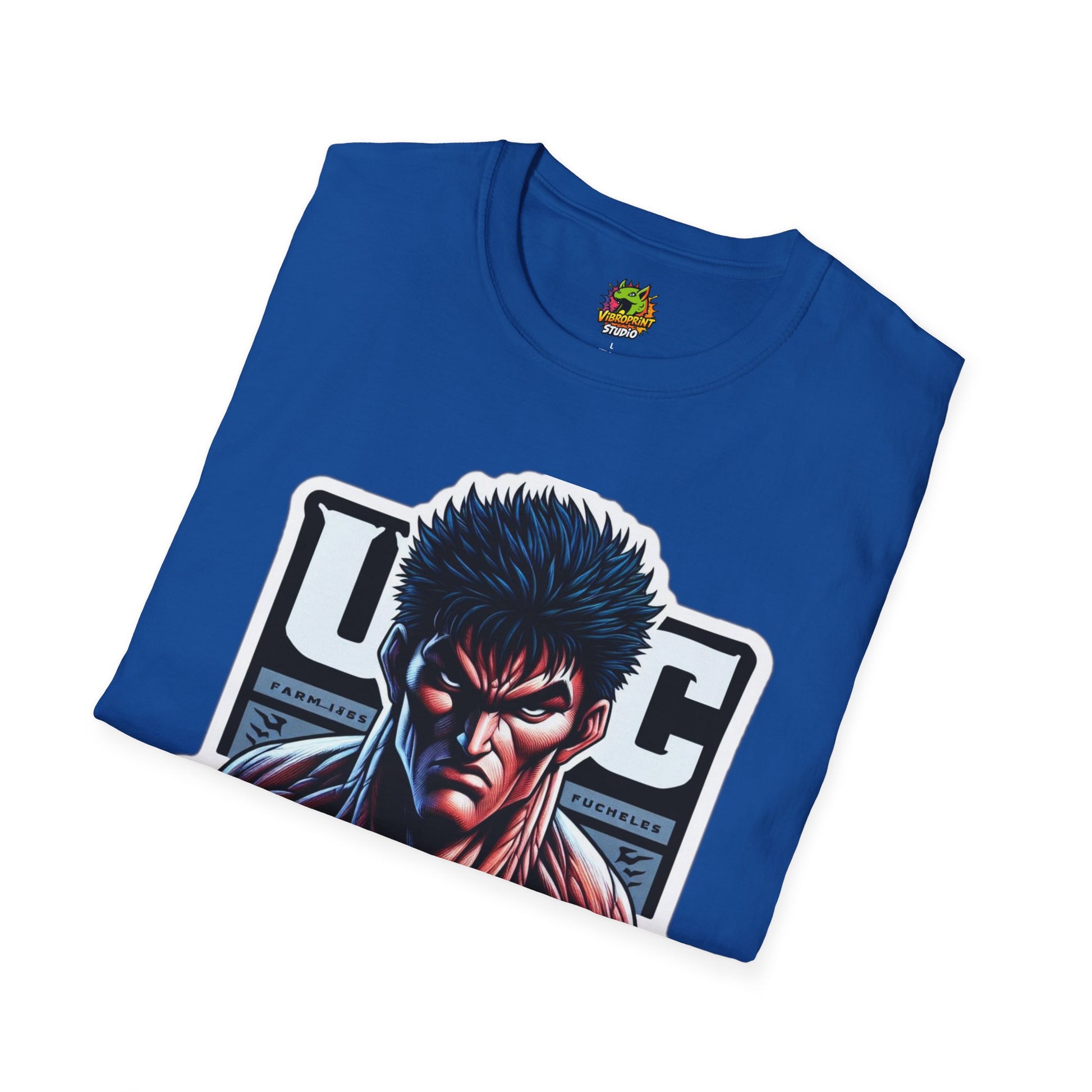 T - UFC T Shirt | Unleash Fierce Confidence | UFC Tee with Baki Anime Strength - premium material. limited stock. Order yours now and stand out with this exclusive piece!