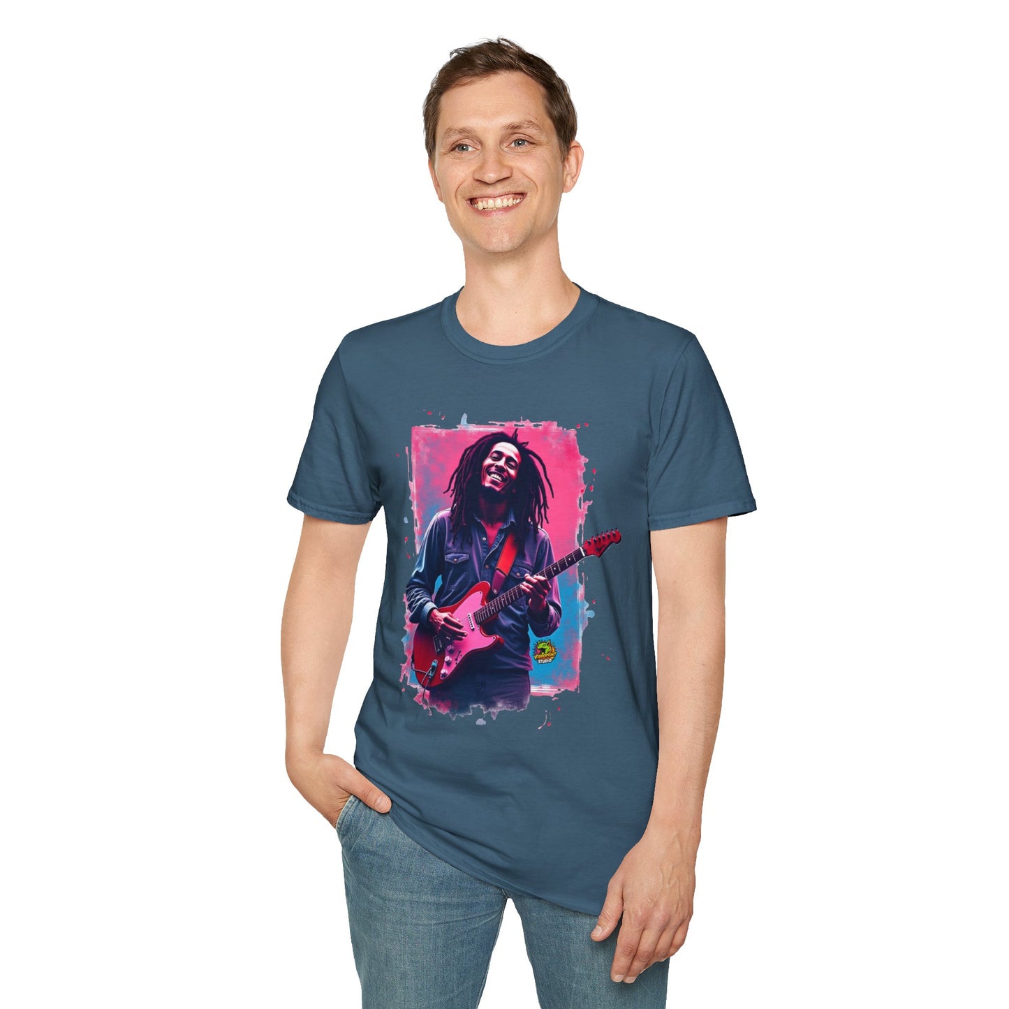 Bob Marley T-Shirt - One Love Harmony - VibroPrint Studio