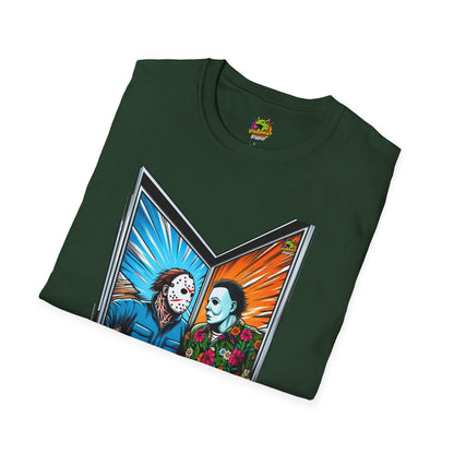 Funny Michael Myers Shirt | Jason Voorhees and Michael Halloween Tee