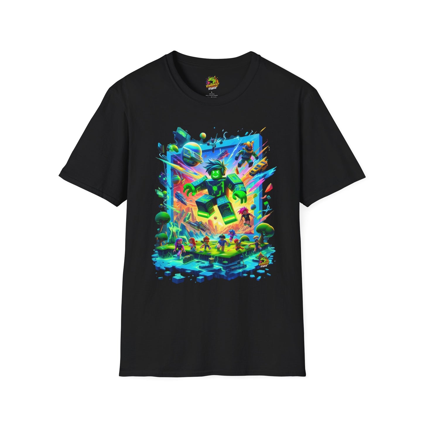 Roblox Gaming T-Shirt for Kids | Unique Roblox Kids Clothing | Roblox Inspired Tee | Cool Gift for Roblox Players - High Quality Image