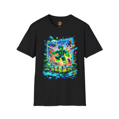 Roblox Gaming T-Shirt for Kids | Unique Roblox Kids Clothing | Roblox Inspired Tee | Cool Gift for Roblox Players - High Quality Image