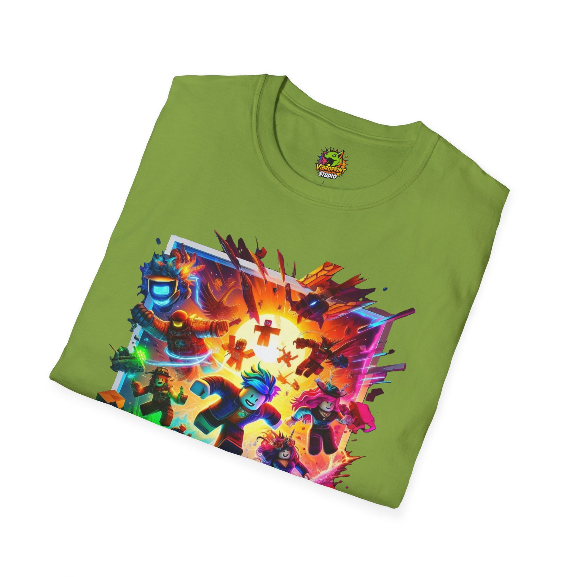 Kids - Roblox Gamer T-Shirt for Boys | Roblox Shirt for Girls | Cool Roblox Graphic Tee | Roblox Gift for Kids - premium material. limited stock. Order yours now and stand out with this exclusive piece!