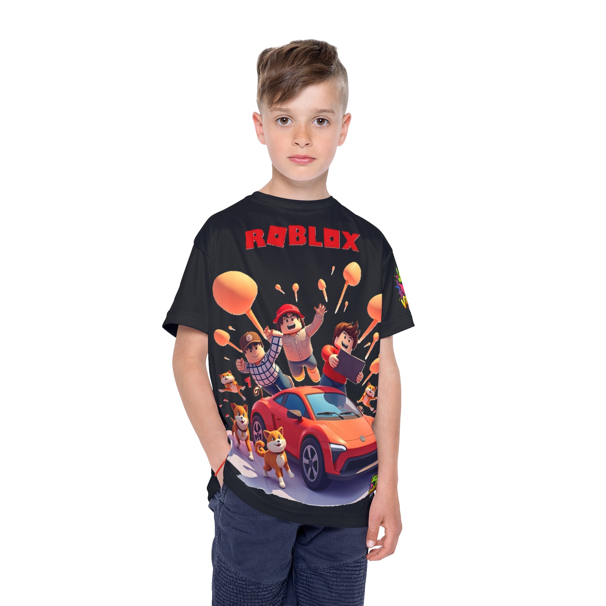 [Color] Roblox Kids T-Shirt - Gamer Graphic Tee